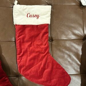 Pottery Barn Christmas Stocking